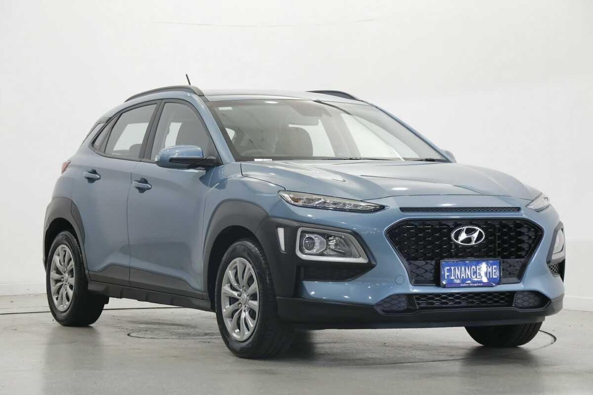 SOLD 2020 Hyundai Kona Go 2WD in Blue Used SUV Rockingham WA