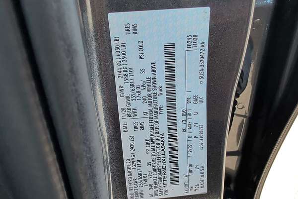 2020 Ford Ranger XLT