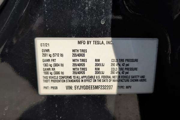 2021 Tesla Model Y Long Range