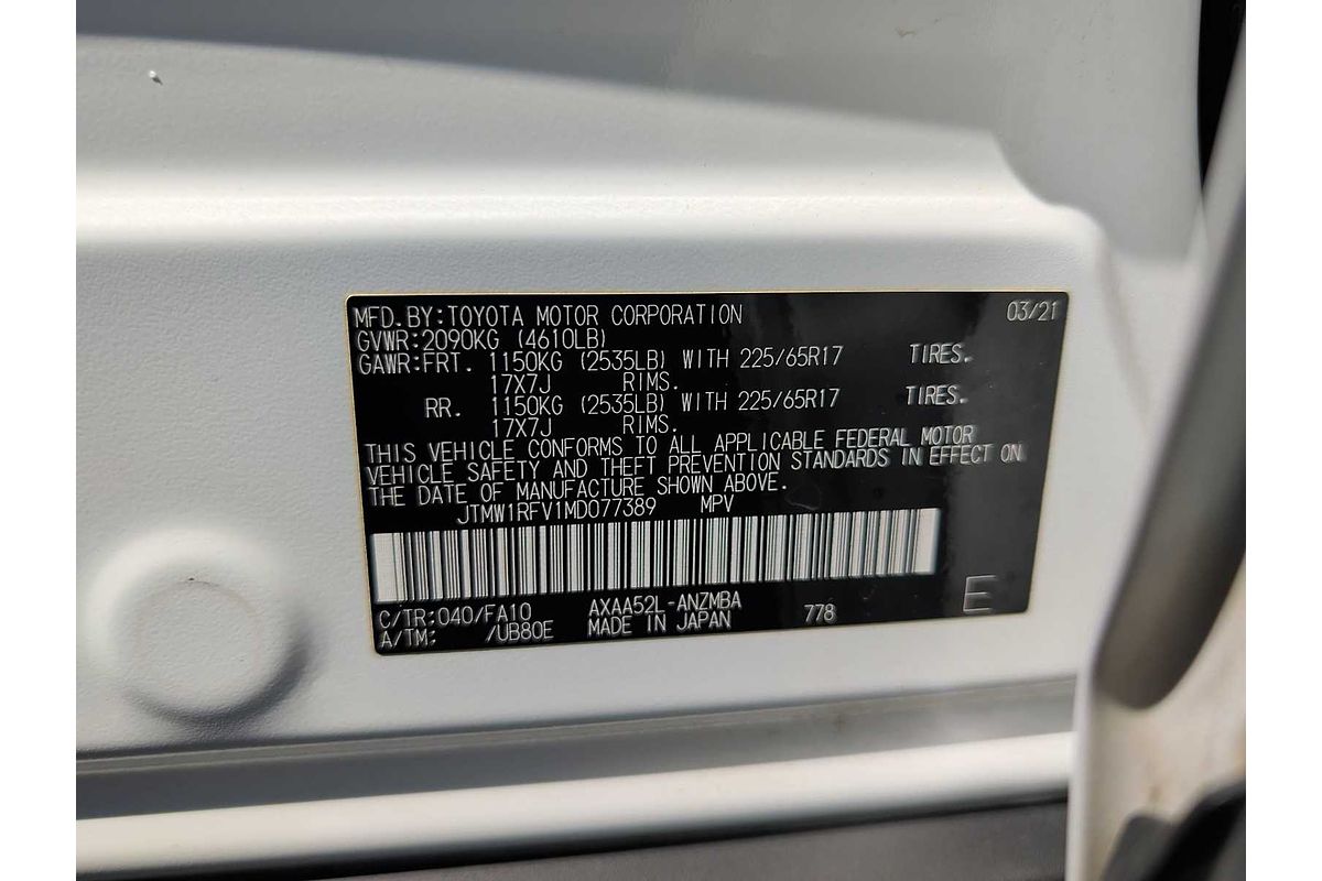 2021 Toyota RAV4 XLE