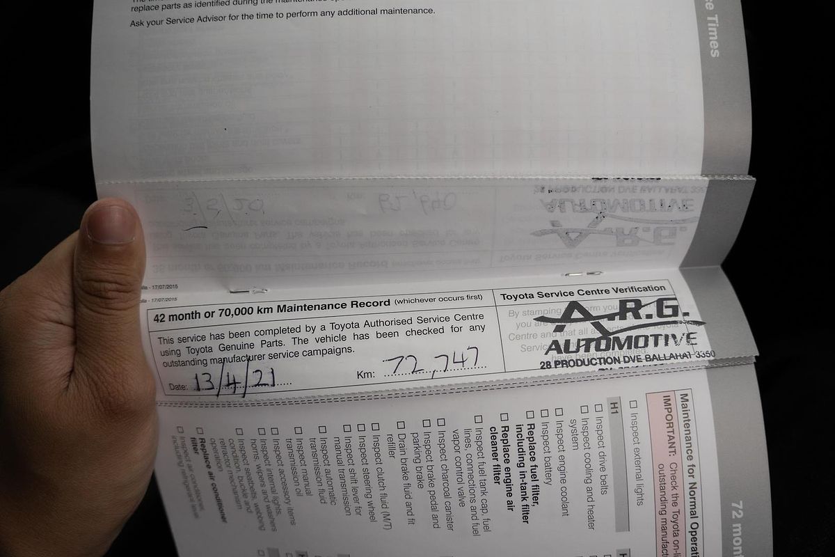 2015 Toyota Corolla Ascent Sport ZRE182R