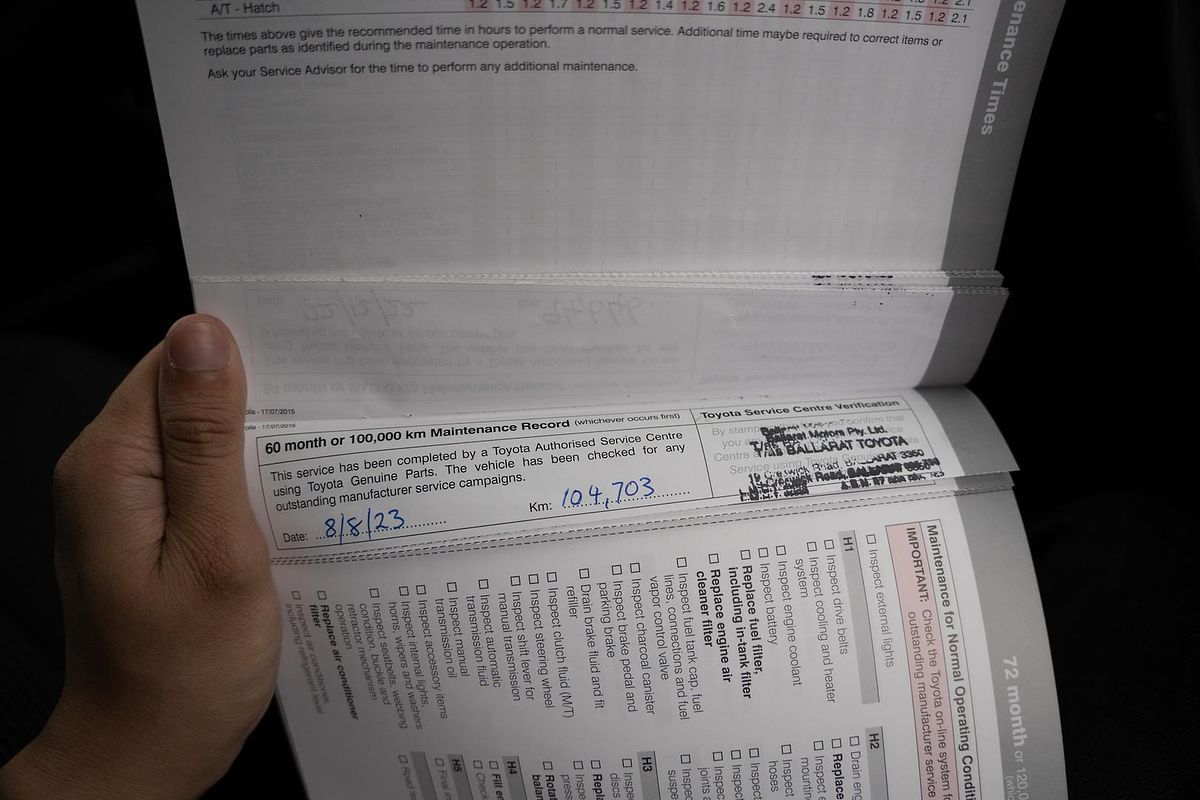 2015 Toyota Corolla Ascent Sport ZRE182R