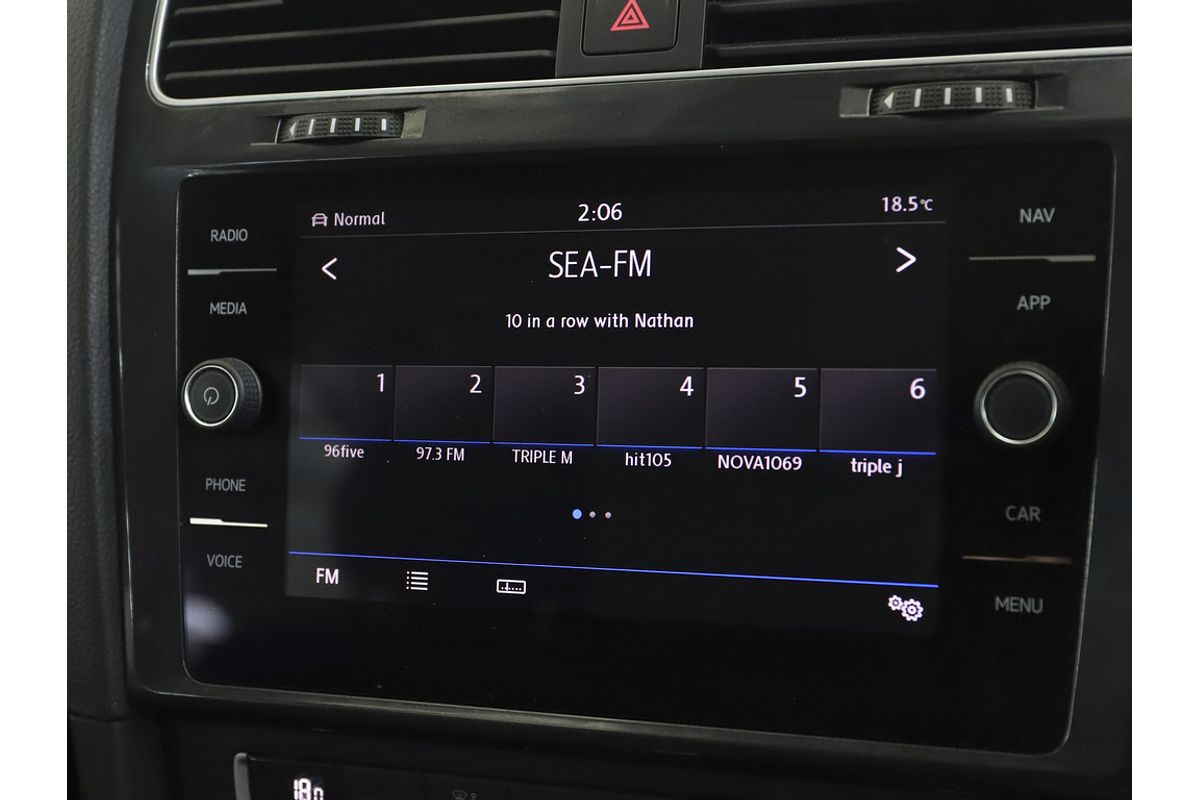 2019 Volkswagen Golf 110TSI Comfortline 7.5