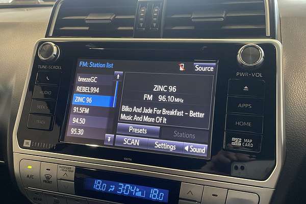 2018 Toyota Landcruiser Prado VX GDJ150R