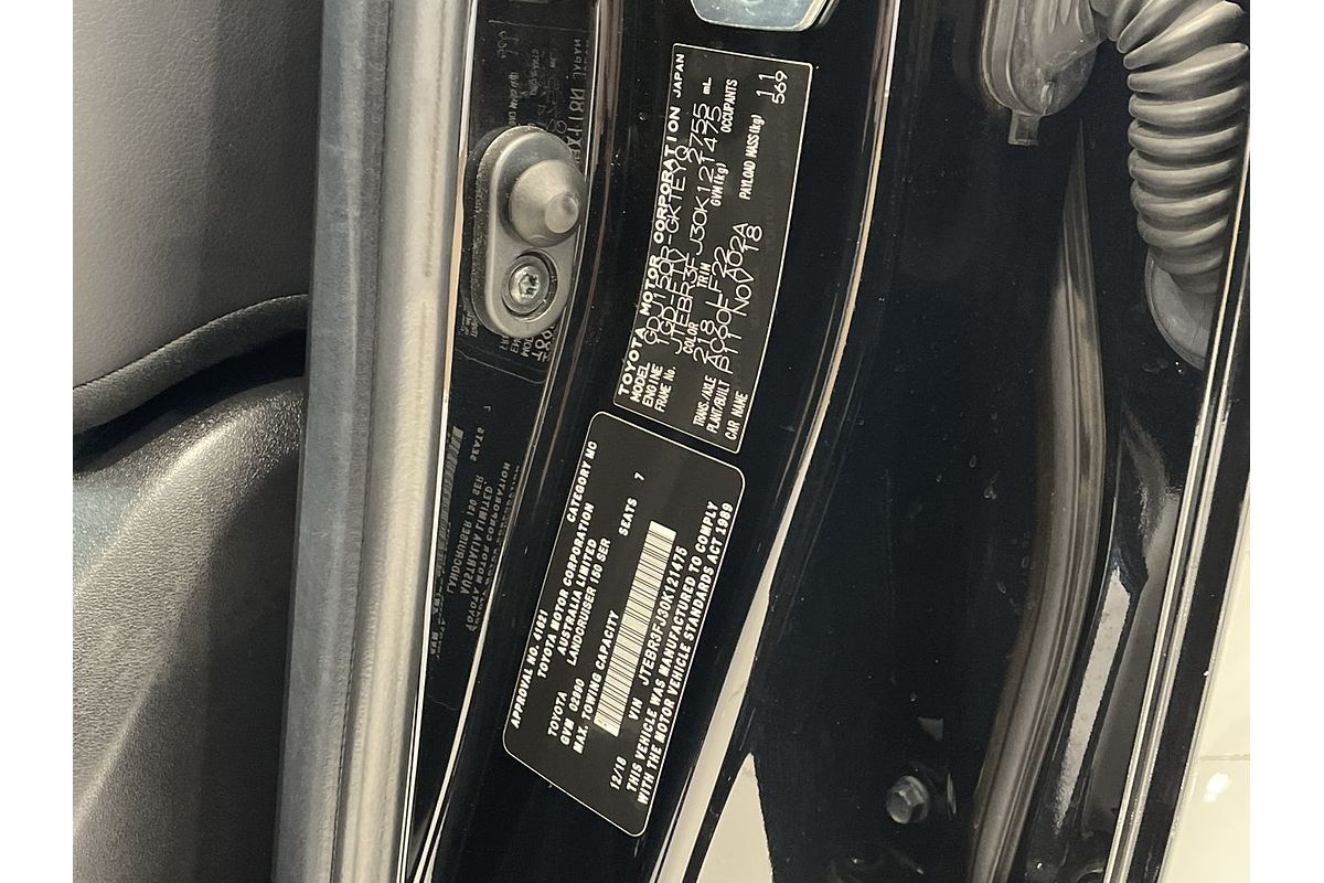 2018 Toyota Landcruiser Prado VX GDJ150R