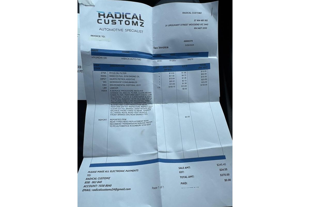 2019 Hyundai i30 Active PD2