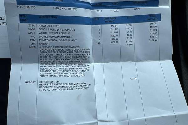 2019 Hyundai i30 Active PD2