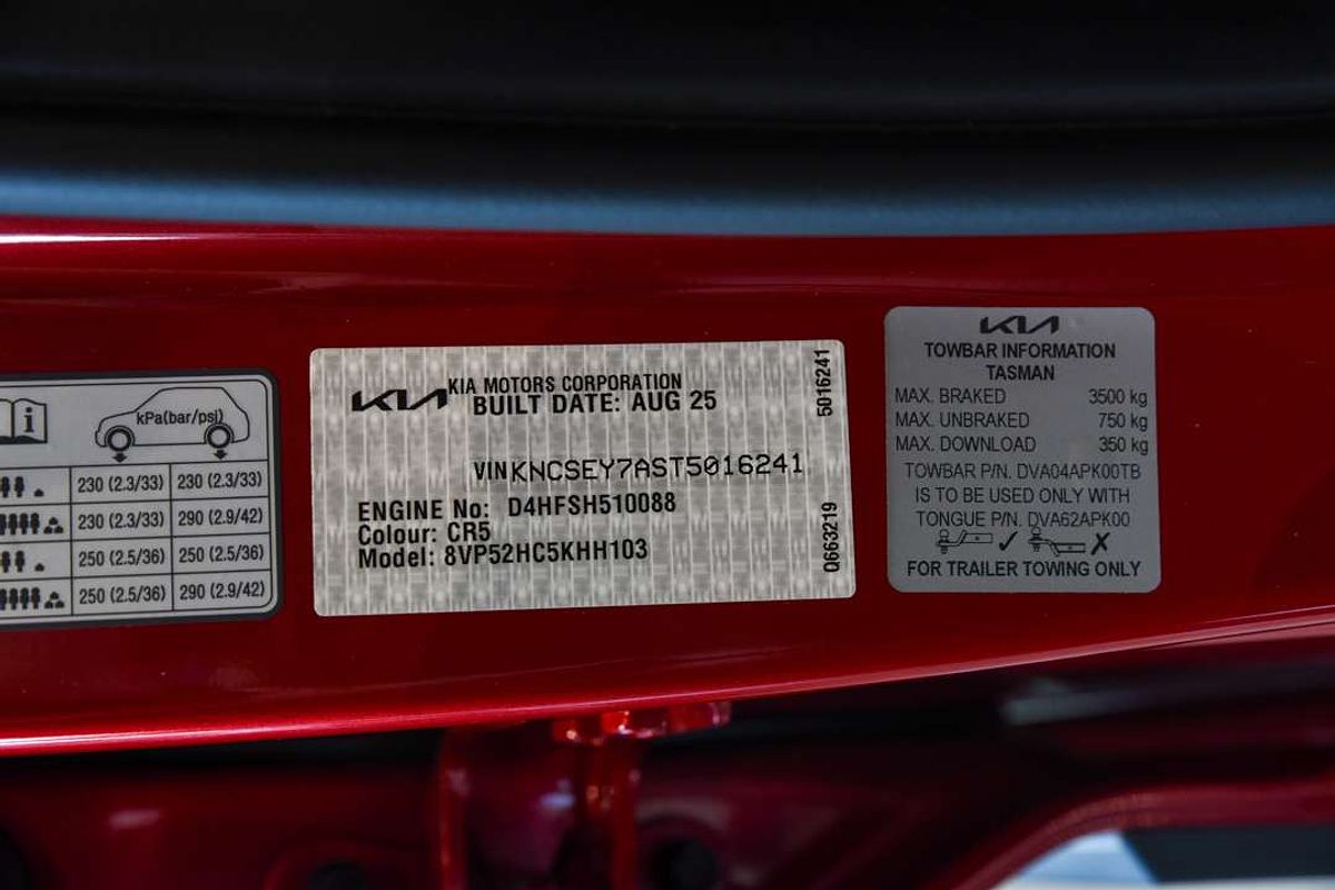 2025 Kia Tasman X-Pro TK 4X4