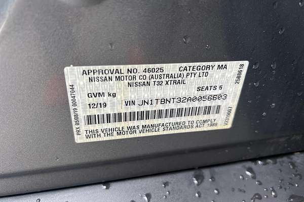 2019 Nissan X-TRAIL ST T32 Series II