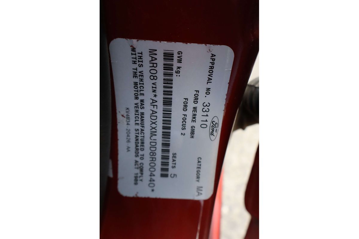 2008 Ford Focus TDCi LT