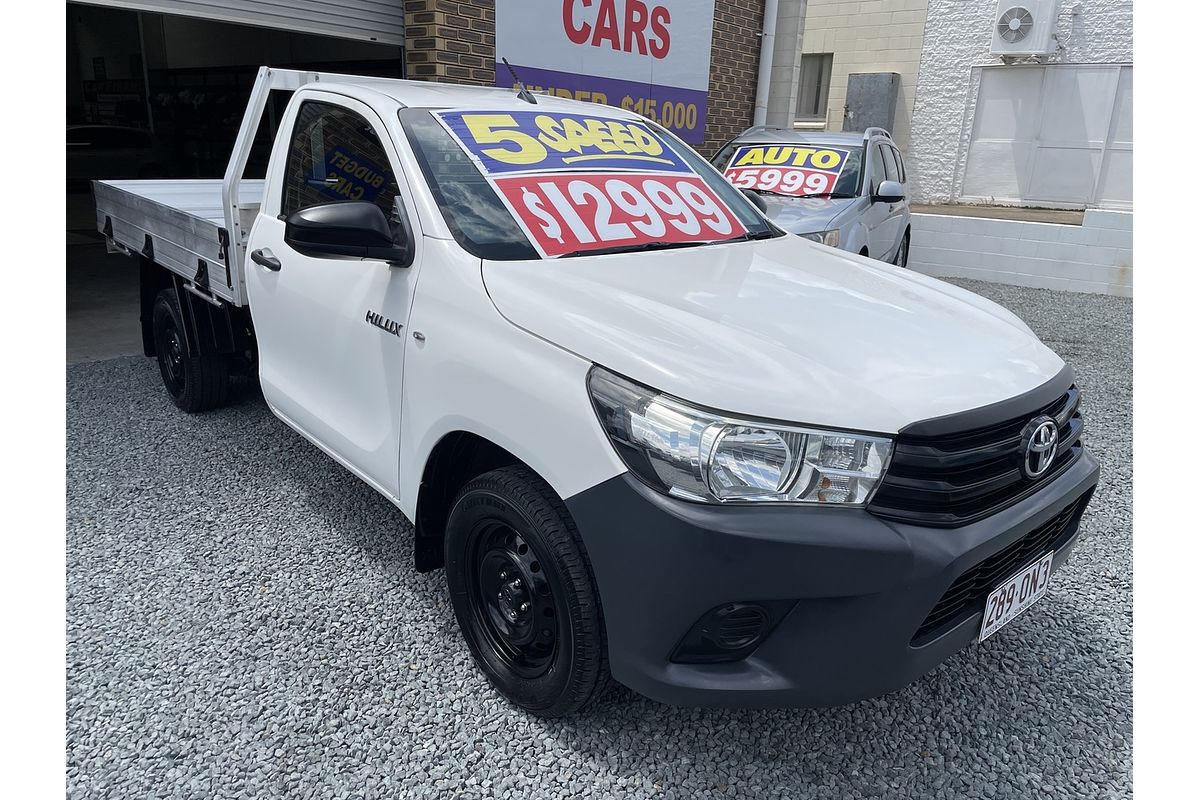 2017 Toyota Hilux Workmate TGN121R Rear Wheel Drive