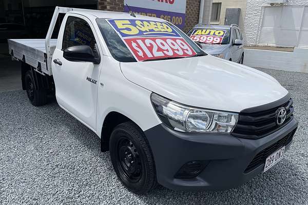 2017 Toyota Hilux Workmate TGN121R Rear Wheel Drive