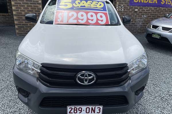 2017 Toyota Hilux Workmate TGN121R Rear Wheel Drive