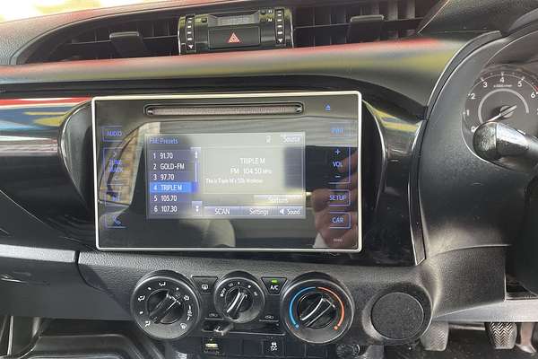 2017 Toyota Hilux Workmate TGN121R Rear Wheel Drive