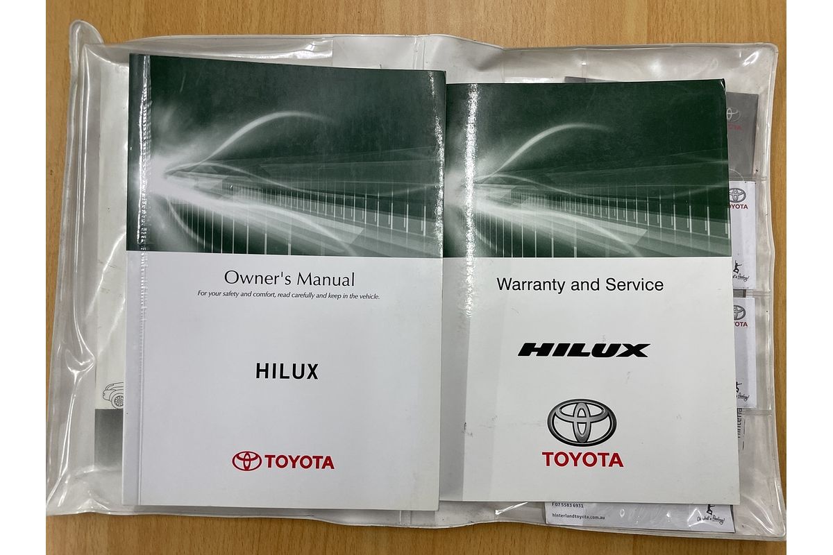 2017 Toyota Hilux Workmate TGN121R Rear Wheel Drive