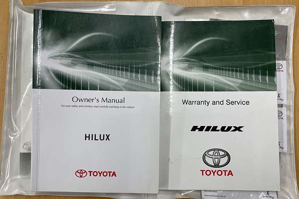 2017 Toyota Hilux Workmate TGN121R Rear Wheel Drive