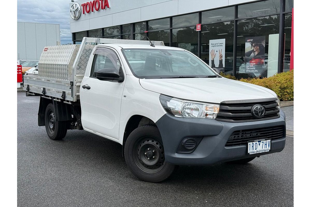 2020 Toyota Hilux Workmate TGN121R Rear Wheel Drive