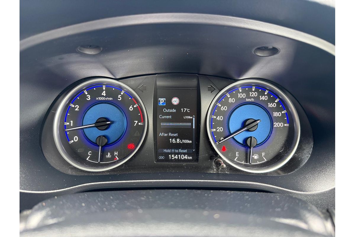 2020 Toyota Hilux Workmate TGN121R Rear Wheel Drive