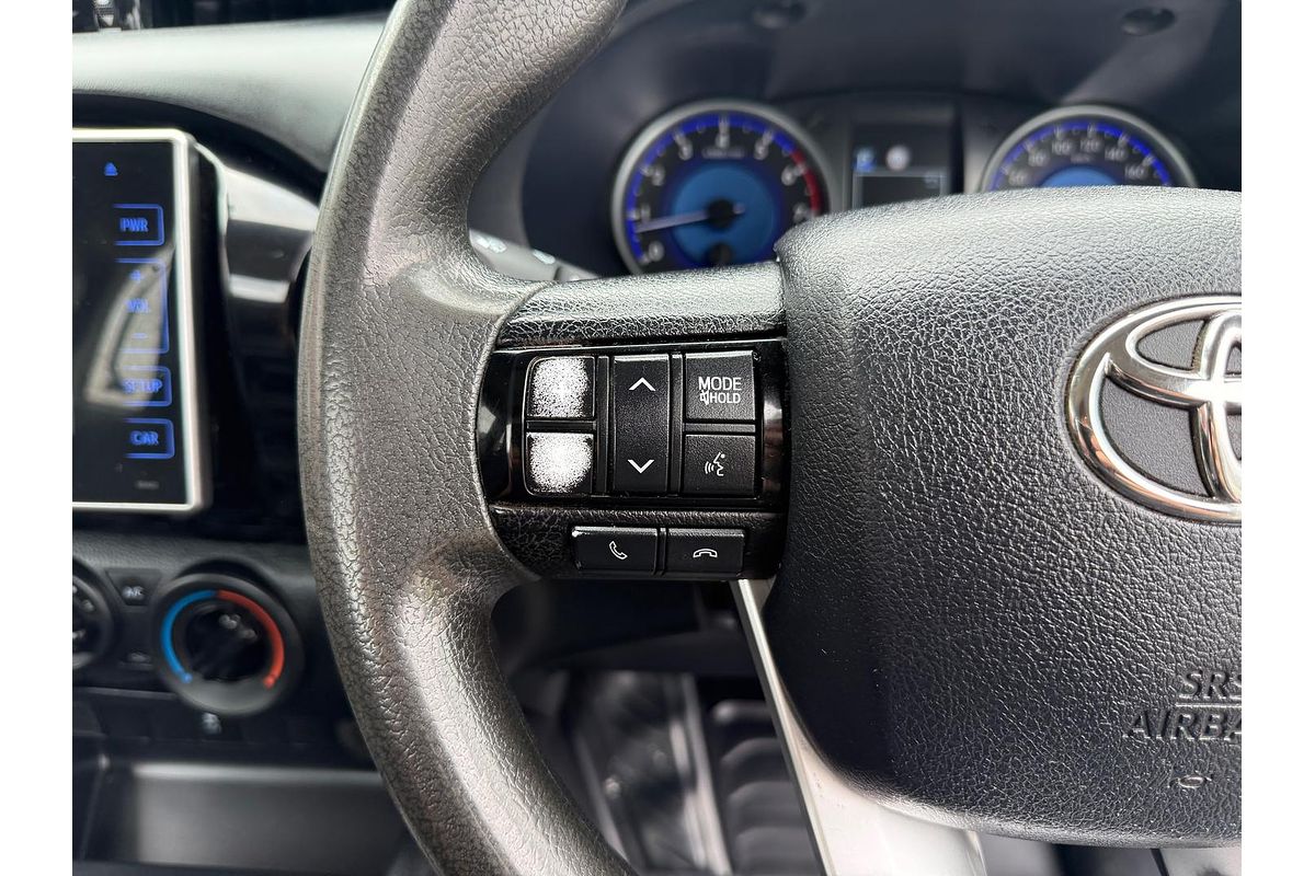 2020 Toyota Hilux Workmate TGN121R Rear Wheel Drive