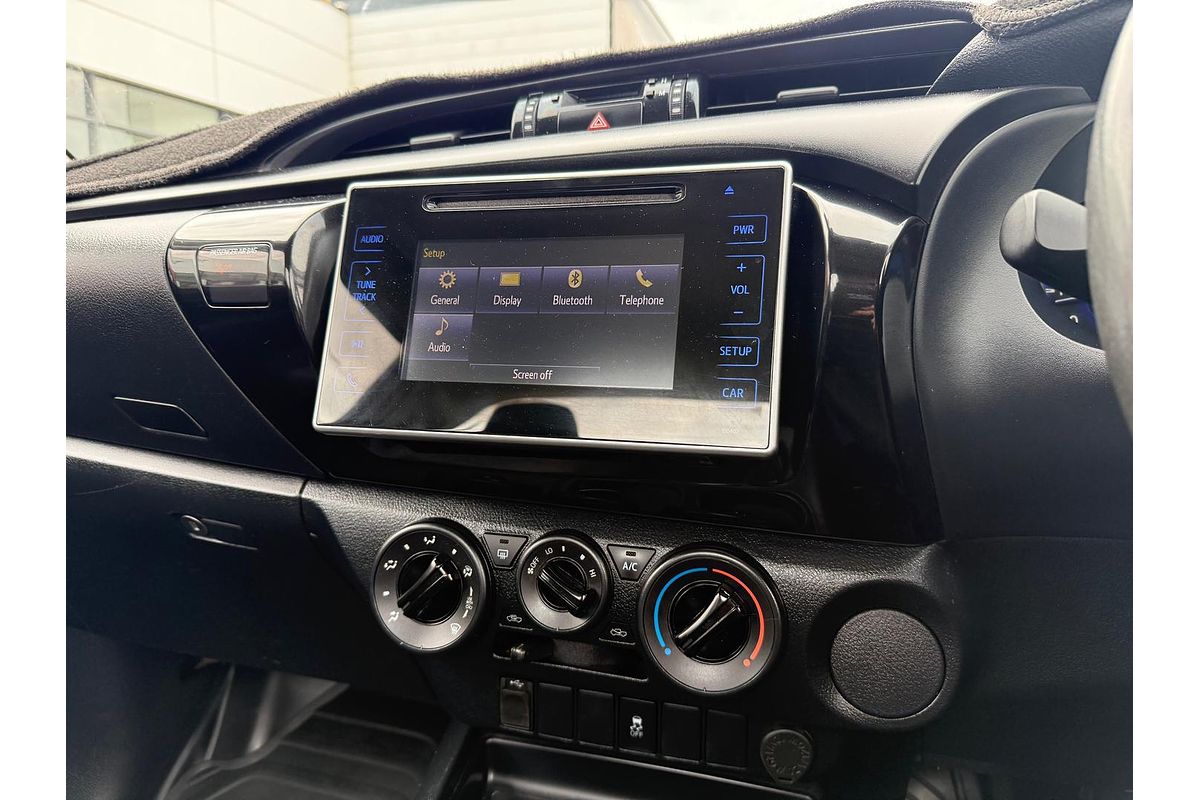 2020 Toyota Hilux Workmate TGN121R Rear Wheel Drive