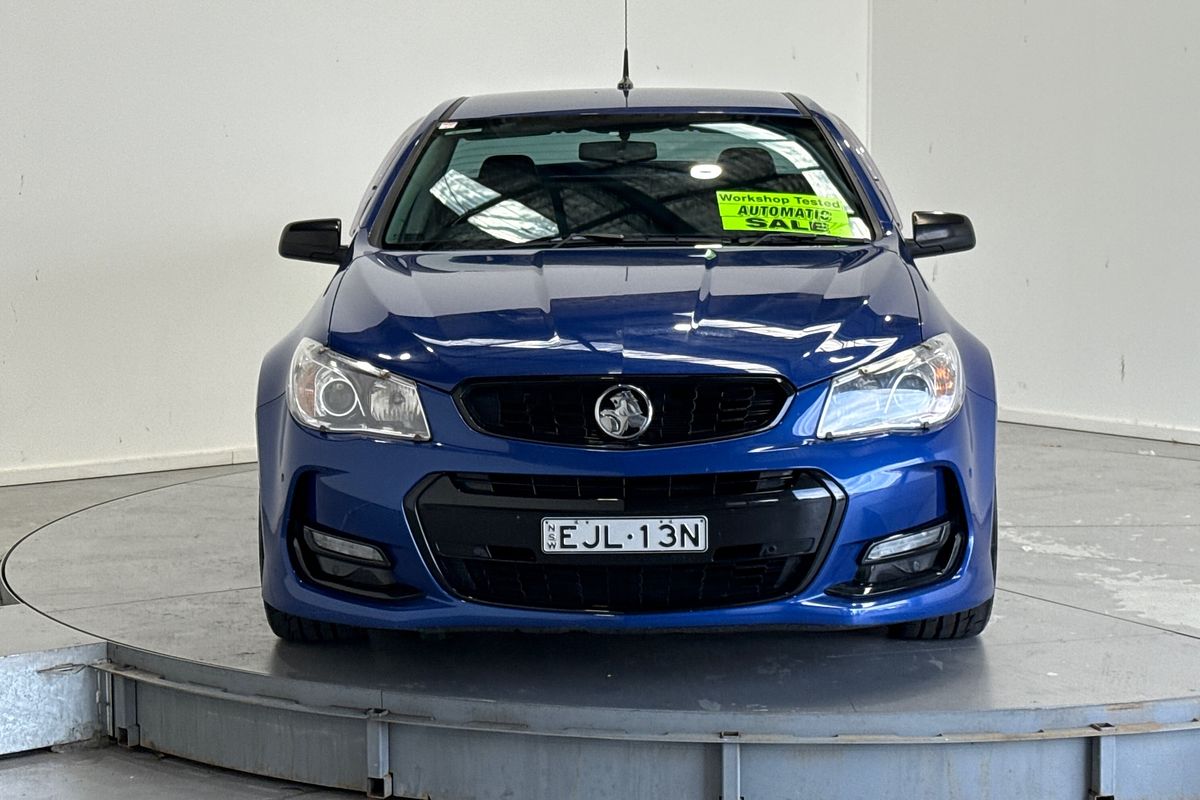 2016 Holden Ute SV6 BLACK EDITION VFII MY16 REAR WHEEL DRIVE