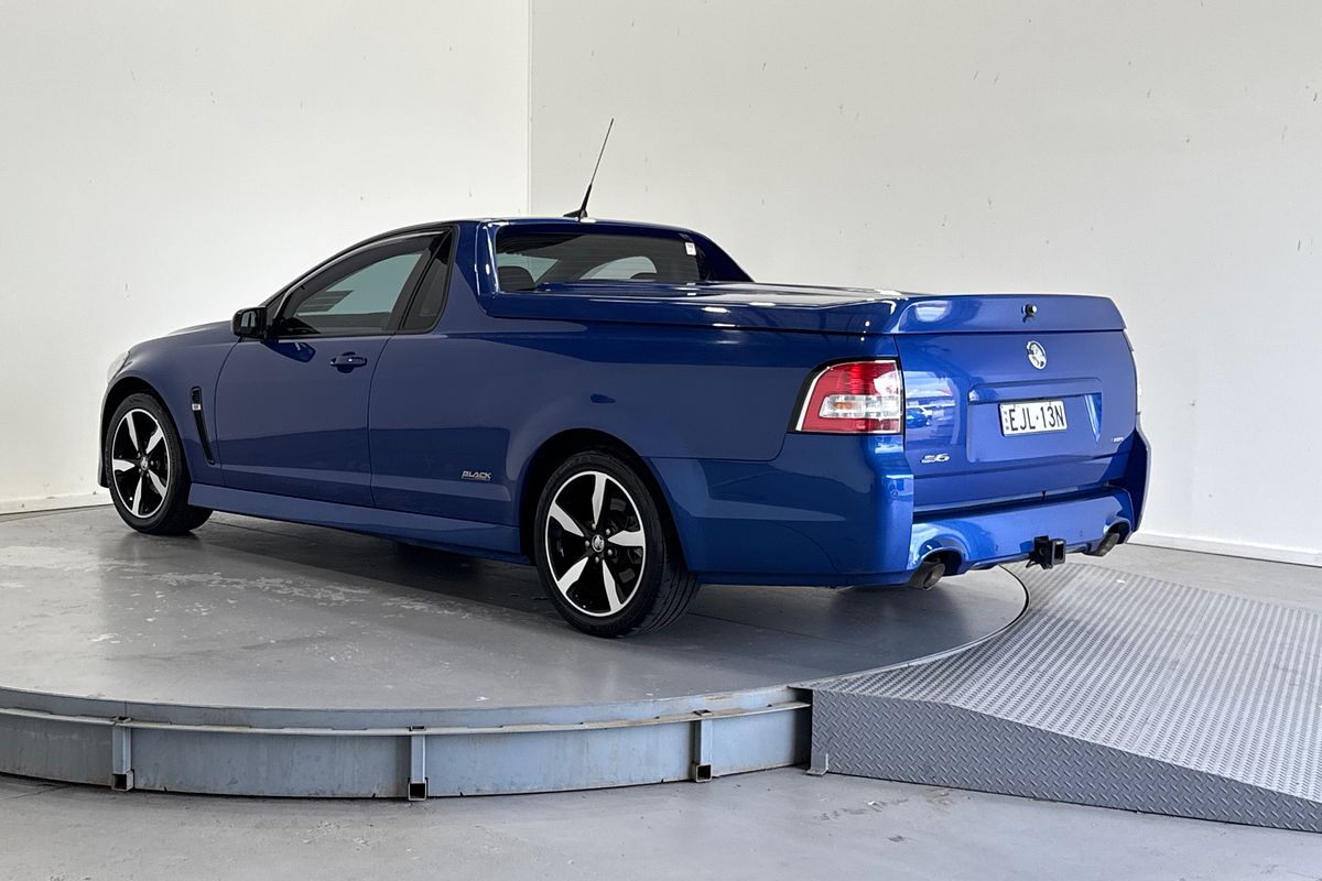 2016 Holden Ute SV6 BLACK EDITION VFII MY16 REAR WHEEL DRIVE