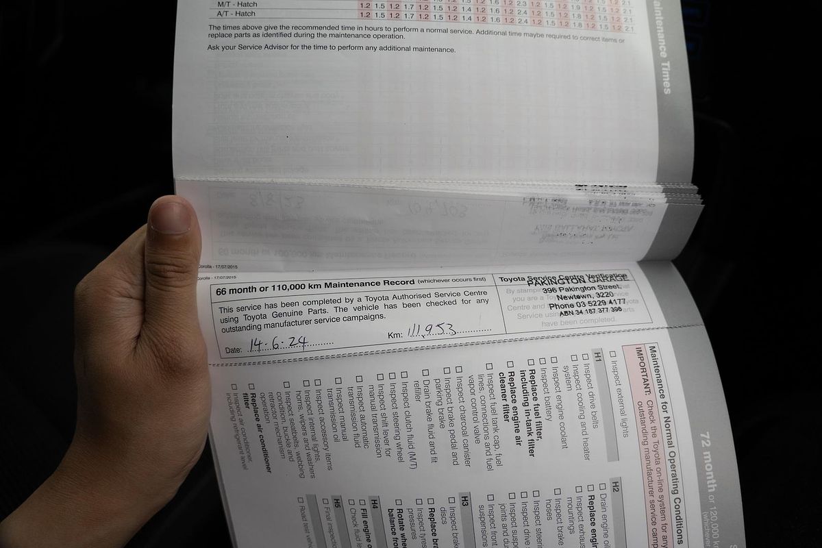 2015 Toyota Corolla Ascent Sport ZRE182R