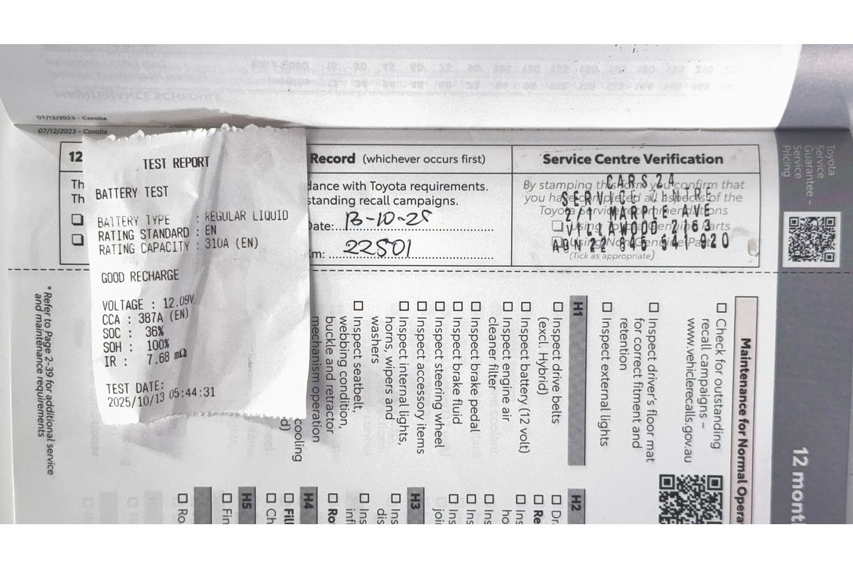 2024 Toyota Corolla Ascent Sport MZEA12R