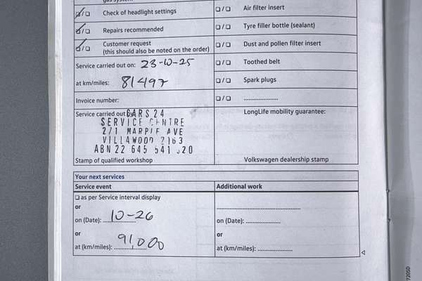 2016 Volkswagen Golf 92TSI Trendline 7