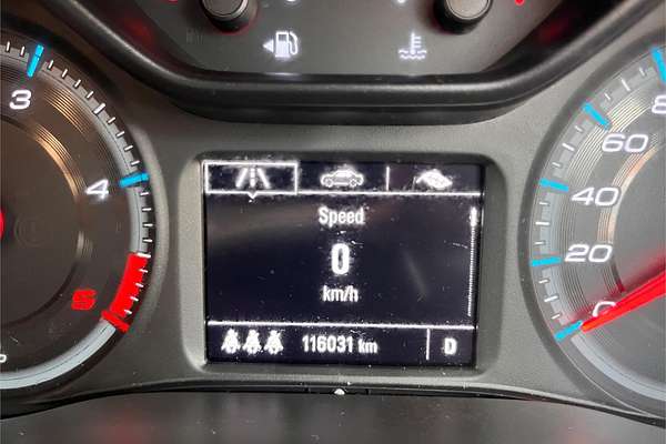 2018 Holden Colorado LT RG Rear Wheel Drive