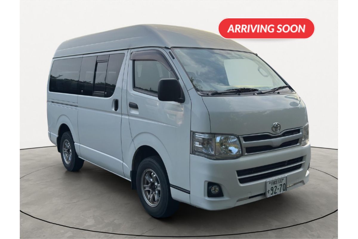 2010 Toyota Hiace DX High Roof 4WD