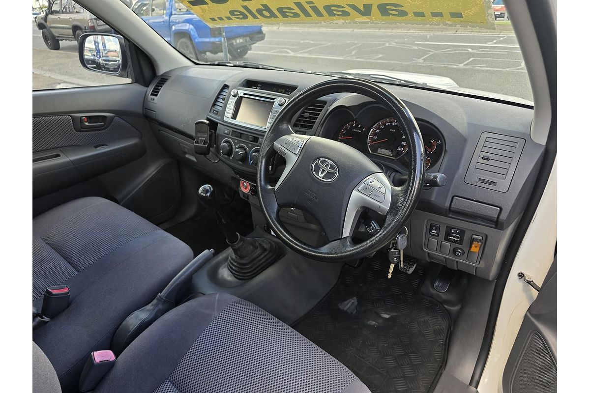 2014 Toyota Hilux SR KUN16R Rear Wheel Drive