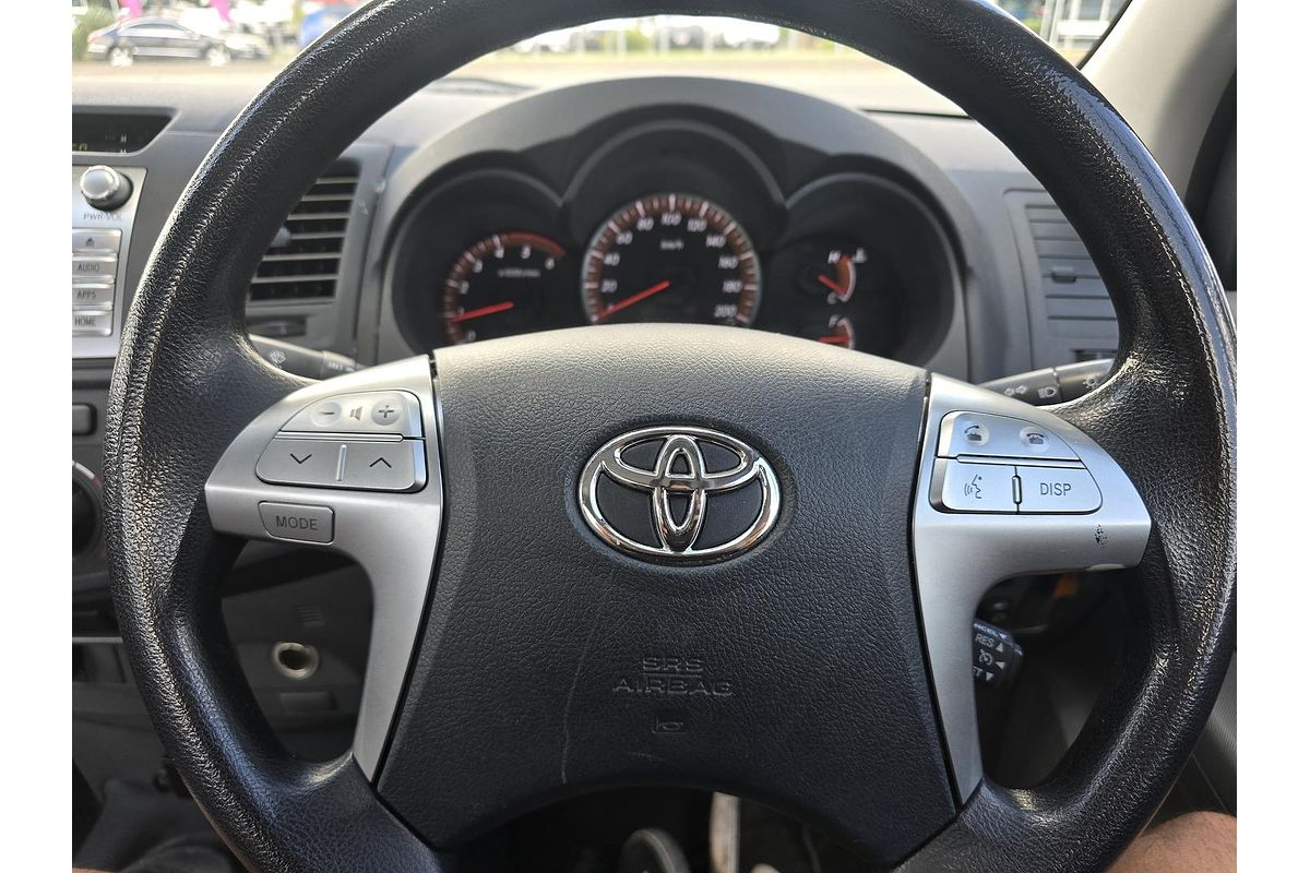 2014 Toyota Hilux SR KUN16R Rear Wheel Drive