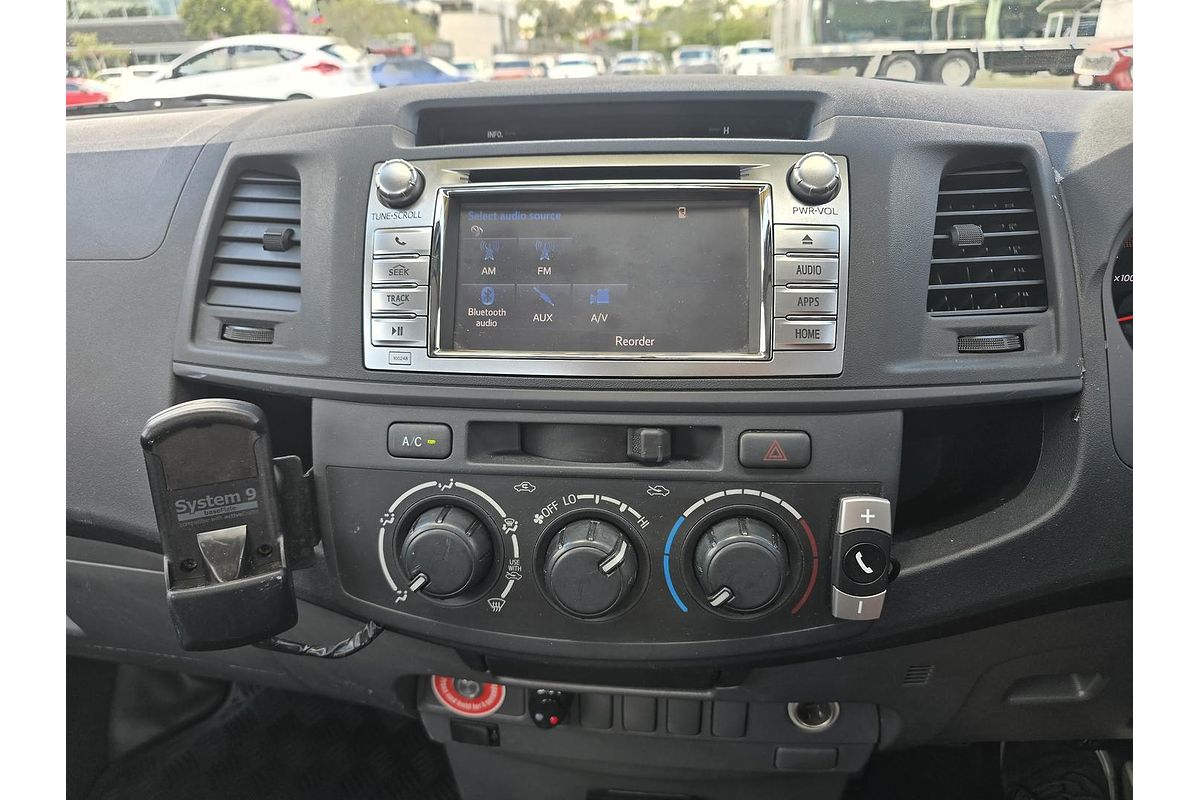 2014 Toyota Hilux SR KUN16R Rear Wheel Drive