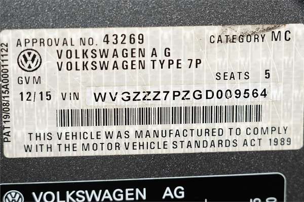 2014 Volkswagen Touareg 150TDI 7P