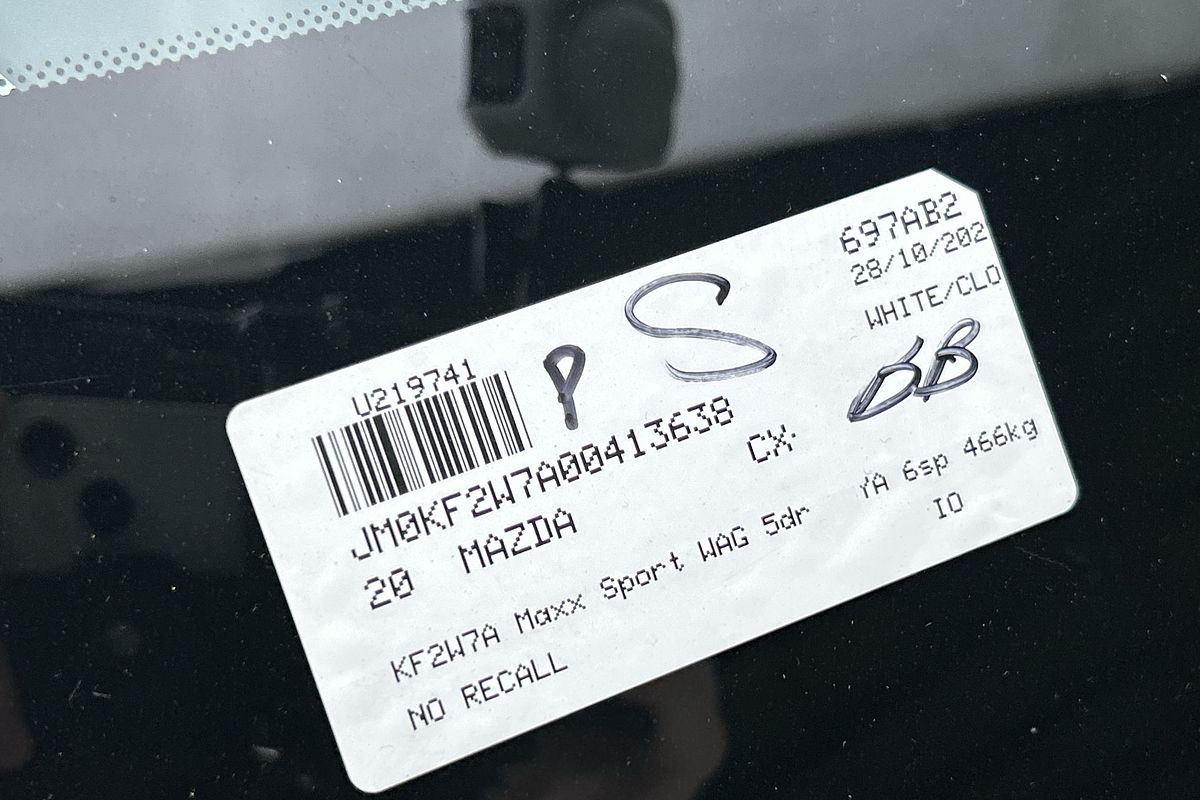 2020 Mazda CX-5 Maxx Sport KF Series