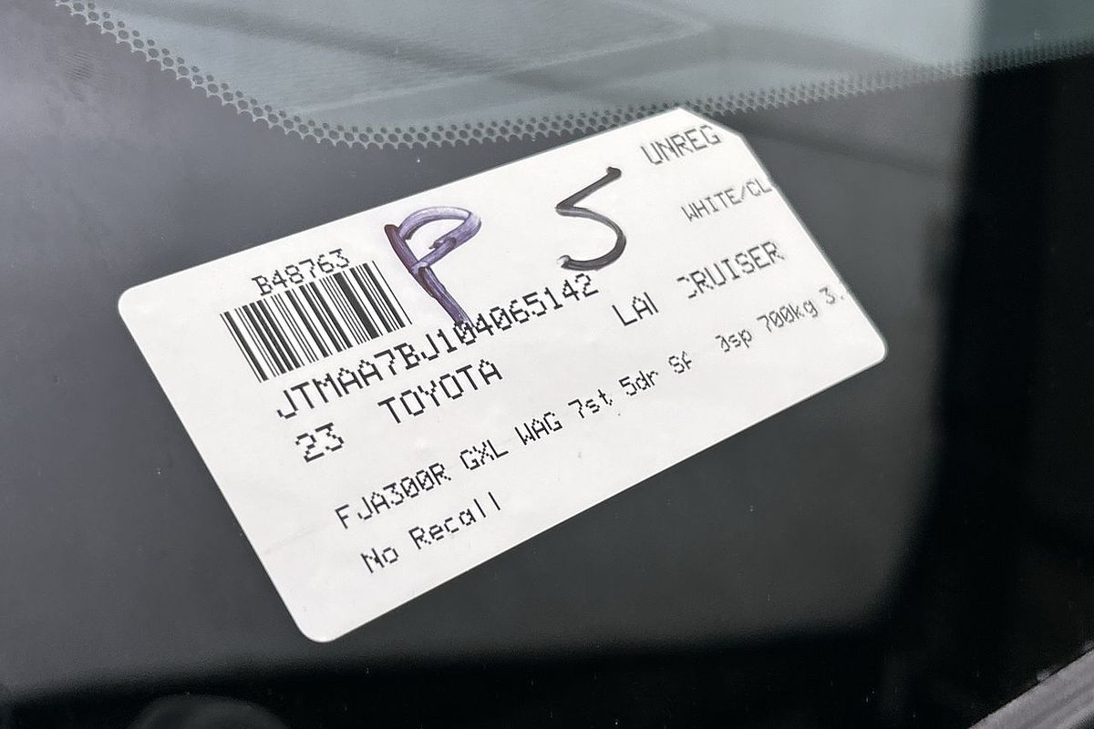 2023 Toyota Landcruiser GXL FJA300R