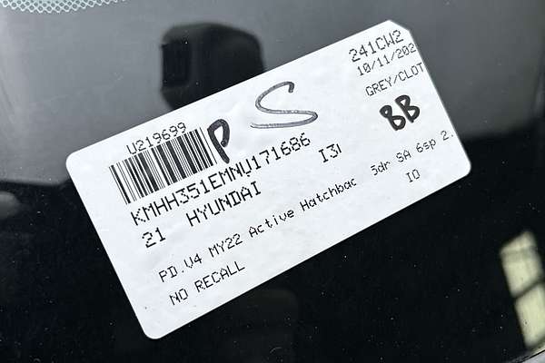 2021 Hyundai i30 Active PD.V4