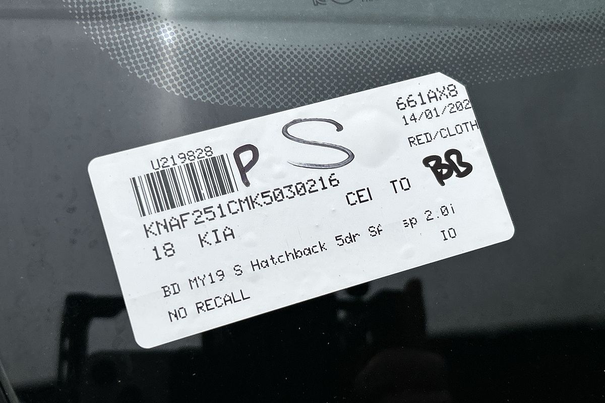 2018 Kia Cerato S BD