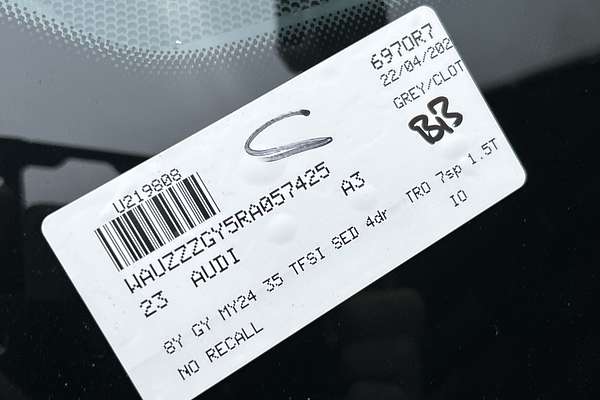 2023 Audi A3 35 TFSI GY