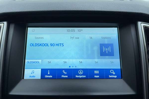 2018 Ford Ranger XLT Hi-Rider PX MkII Rear Wheel Drive 3.2L