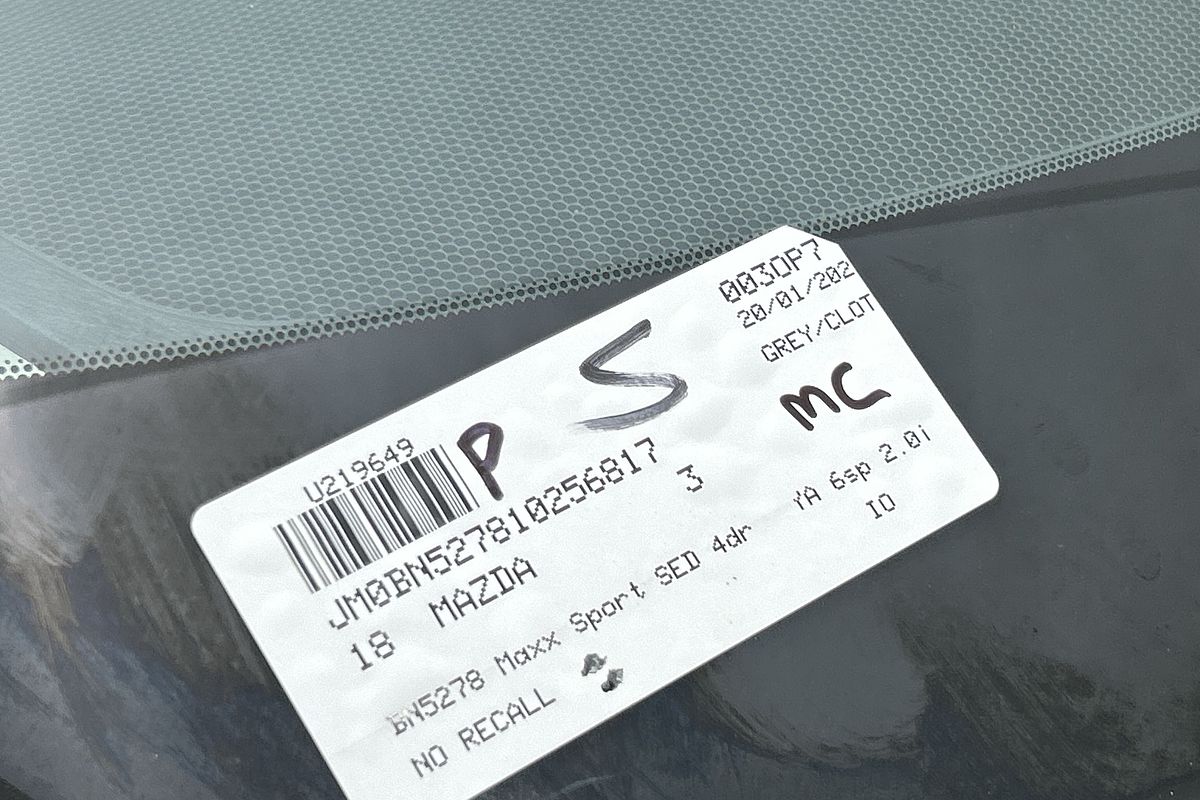 2018 Mazda 3 Maxx Sport BN Series