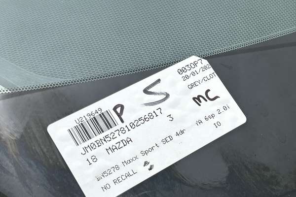 2018 Mazda 3 Maxx Sport BN Series