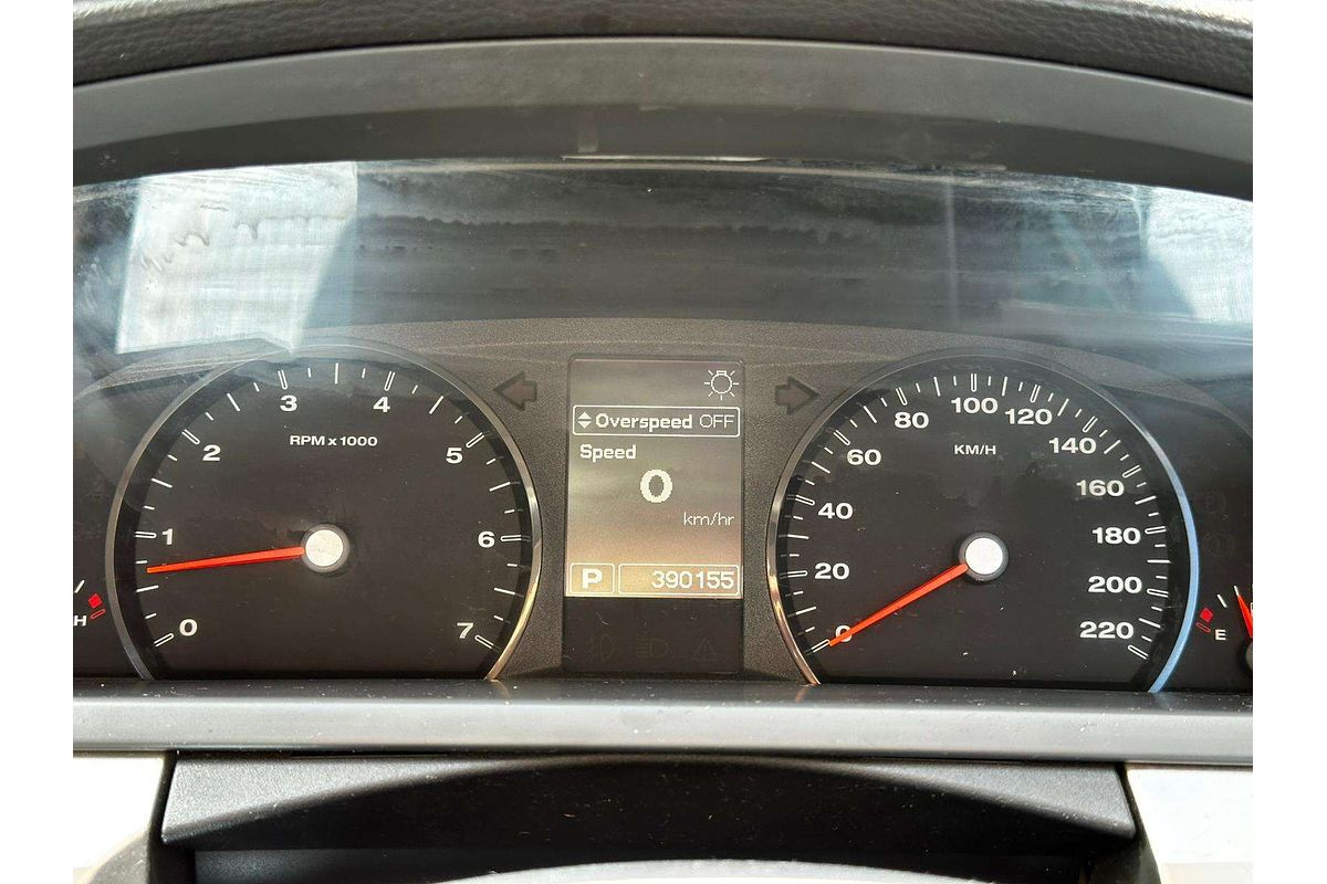 2010 Ford Falcon Ute  FG Rear Wheel Drive