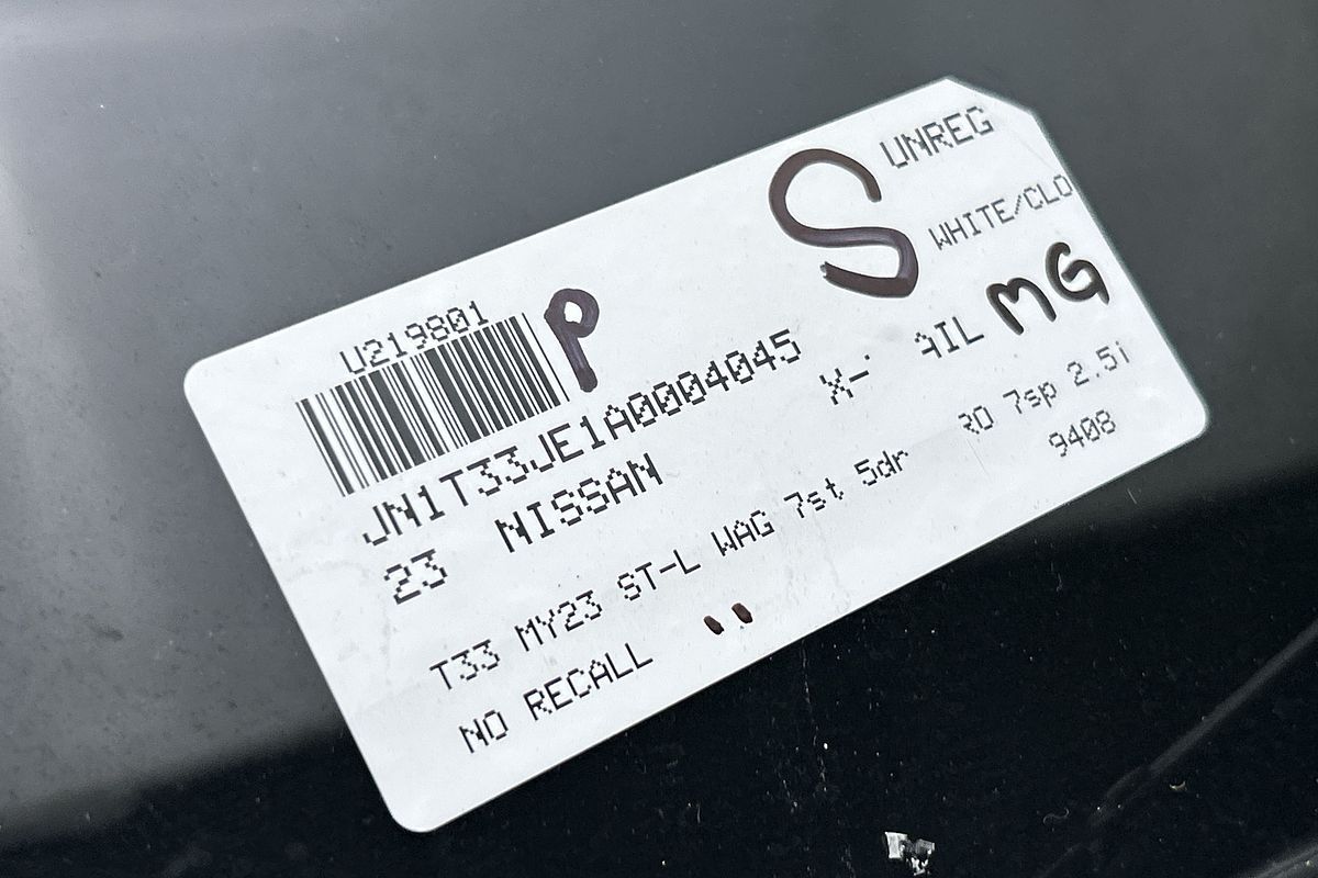 2023 Nissan X-TRAIL ST-L T33