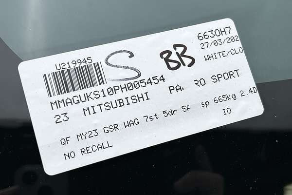 2023 Mitsubishi Pajero Sport GSR QF
