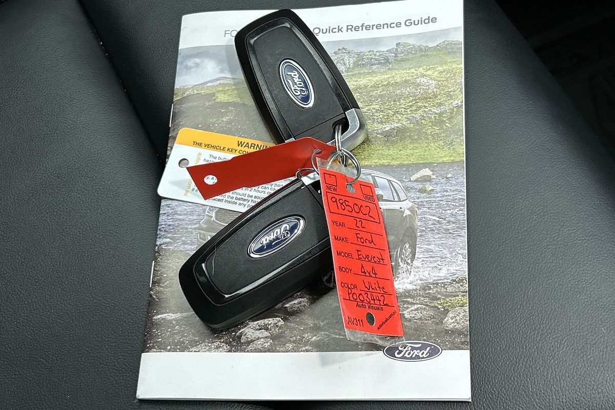 2022 Ford Everest Titanium UA II 2.0L