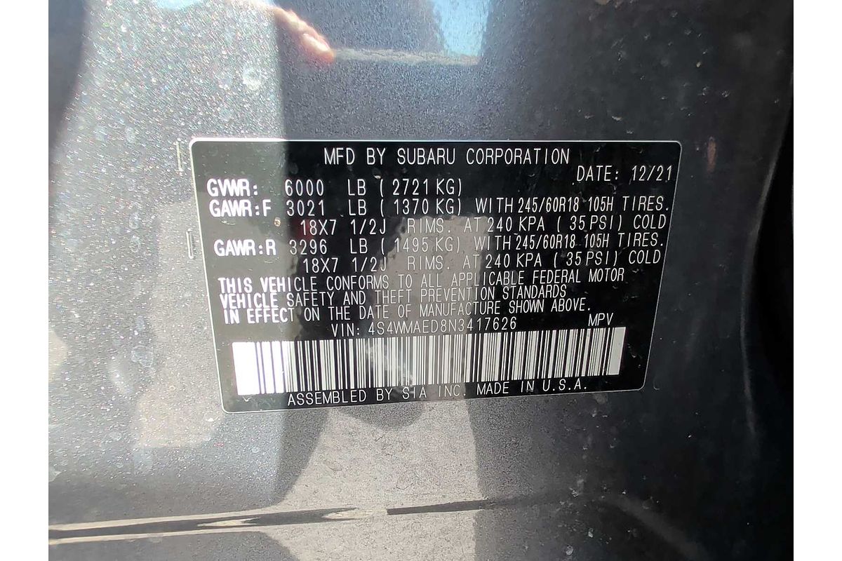 2022 Subaru Ascent Premium