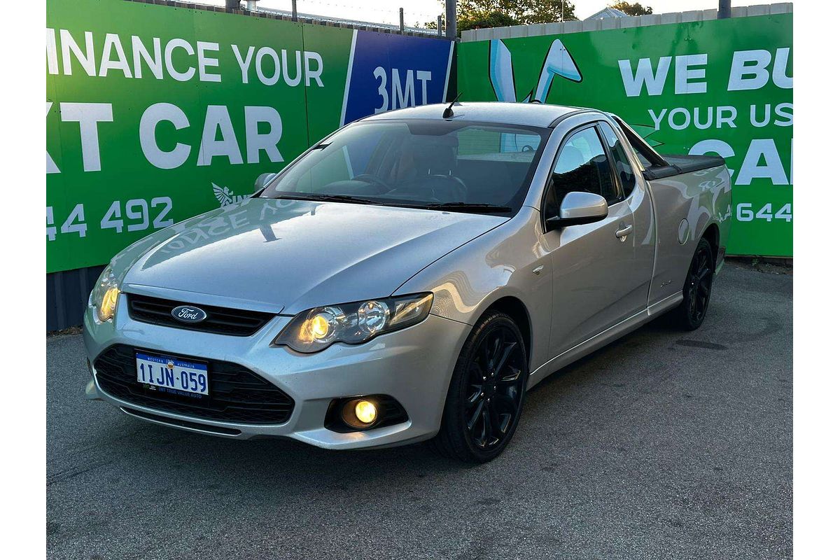 2013 Ford Falcon Ute XR6 EcoLPi FG MkII Rear Wheel Drive