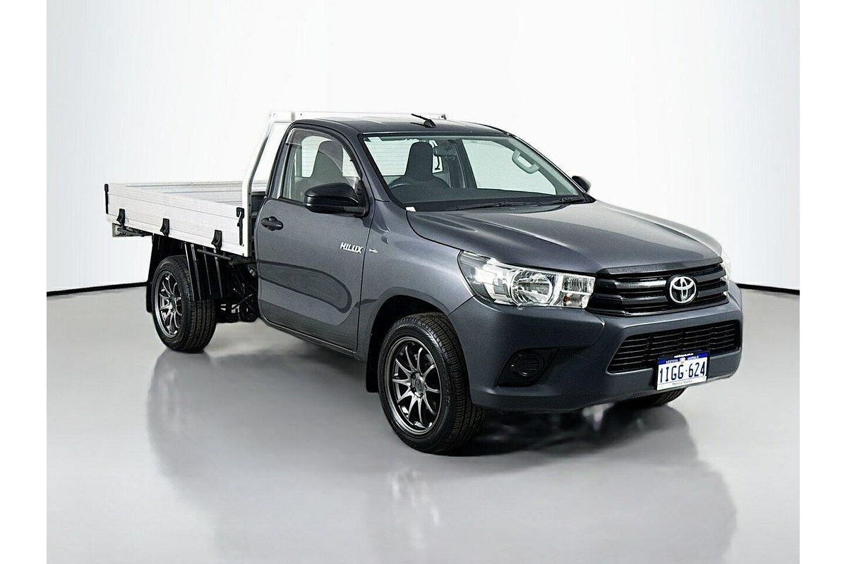 2017 Toyota Hilux Workmate TGN121R Rear Wheel Drive
